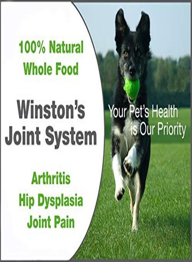 Winston Joint System - for Medium Dogs from 40-99 Pounds - 100% Natural Whole Food Supplement for Arthritis, Hip Dysplasia and Joint + Pain Relief - One Month Supply - Since 1992 - Image 5